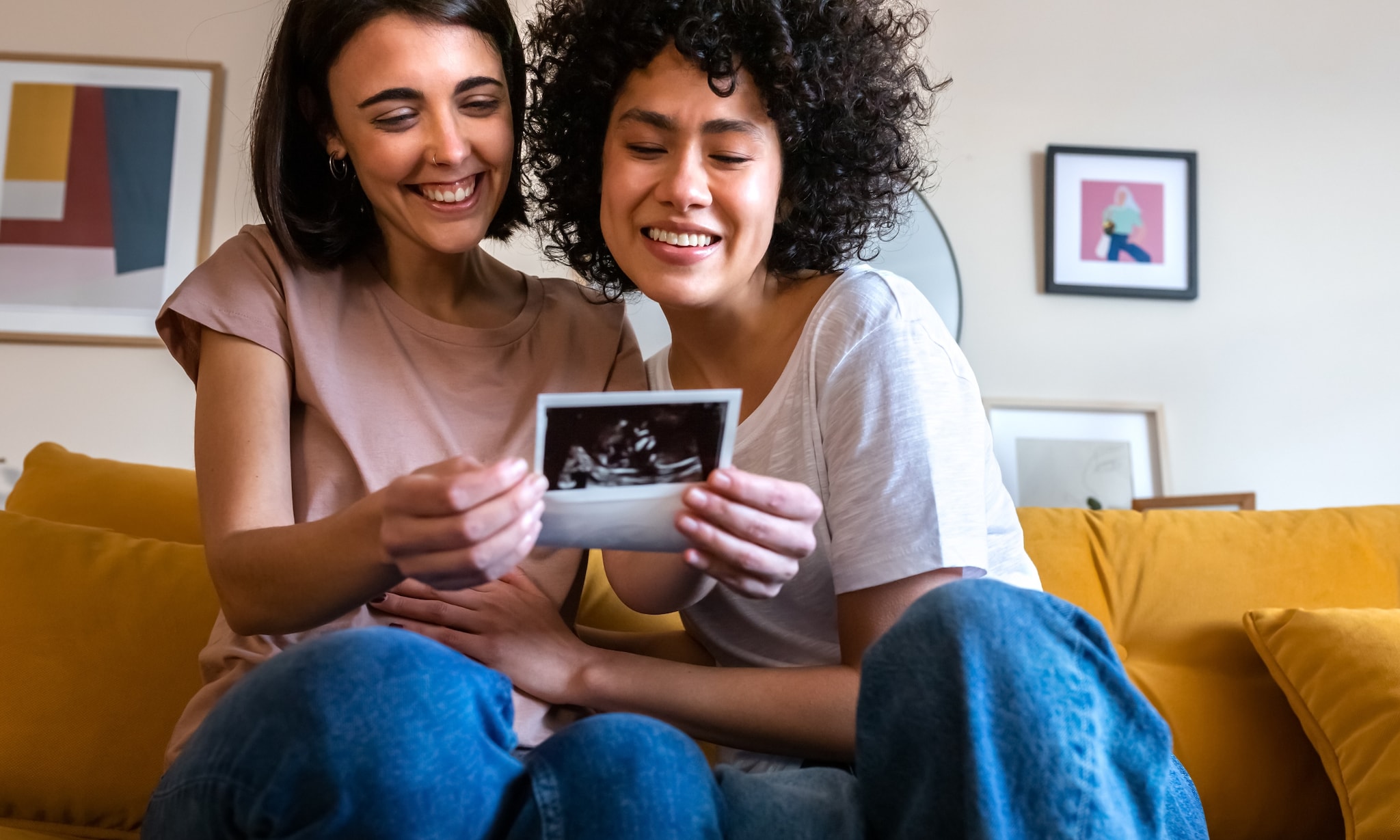 De leukste zwangerschapsaankondigingen Getty Images