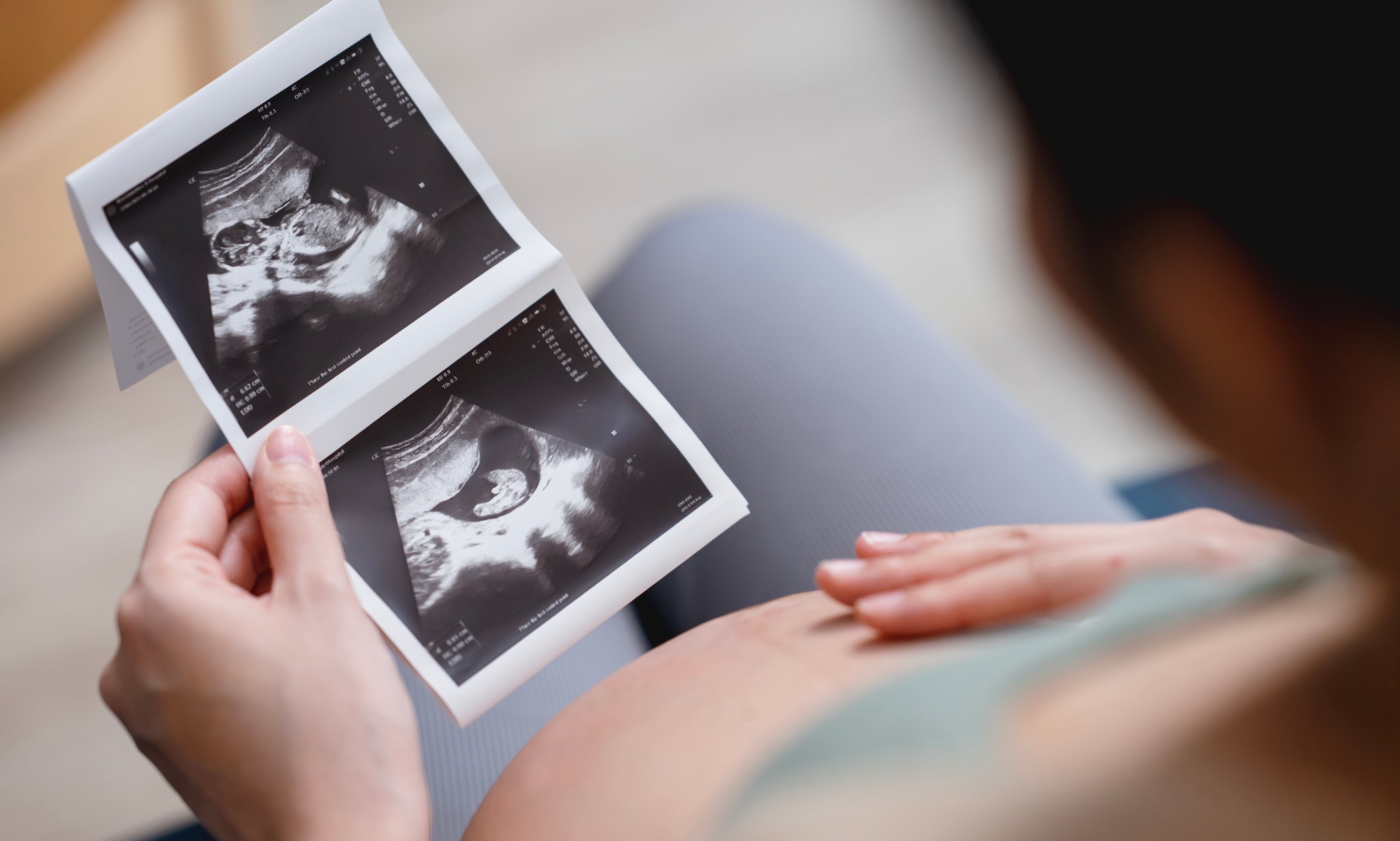 Een baby in de baarmoeder waarbij je de placenta ziet en haar functie. Getty Images