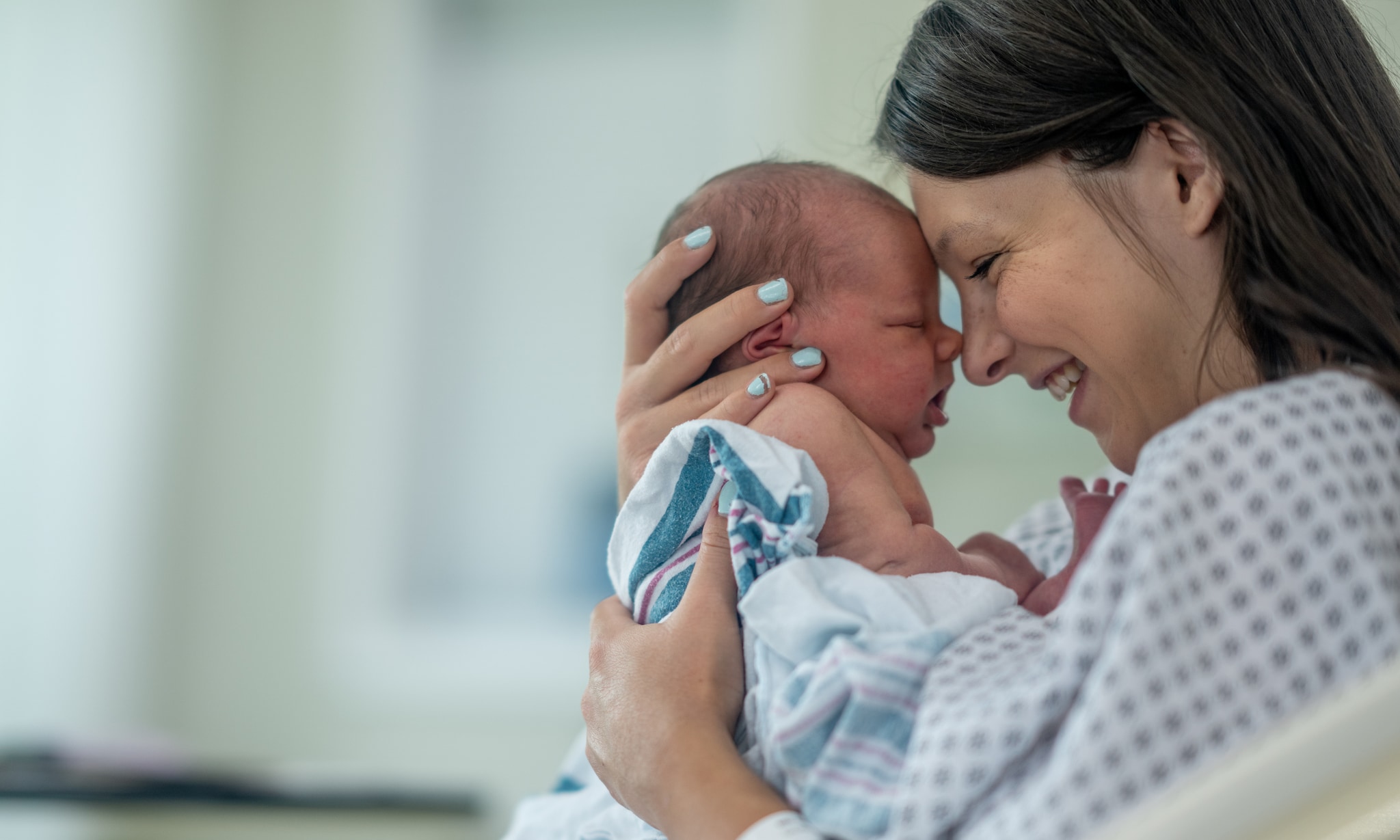 Poliklinische bevalling hoe werkt dat Getty Images