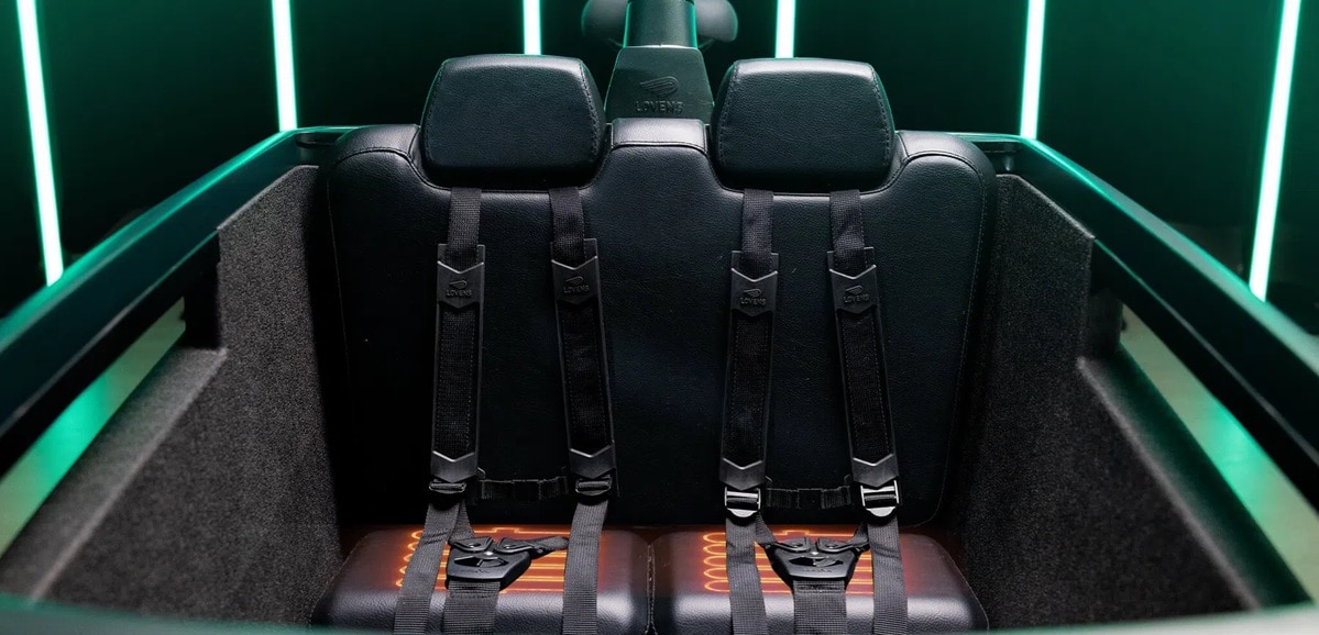 lovens explorer 2, elektrische bakfiets met optionele stoelverwarming Lovens