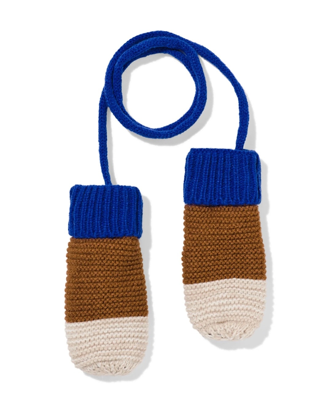 gebreide wanten met koord colourblock hema HEMA