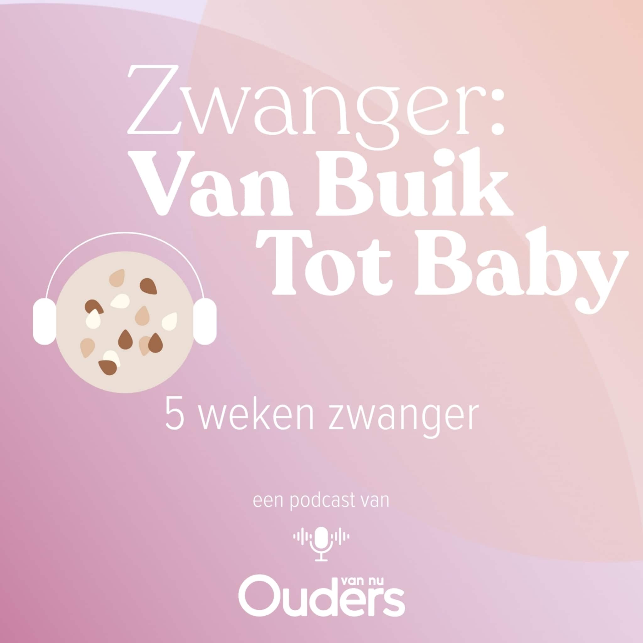 zwanger van buik tot baby 5 weken zwanger