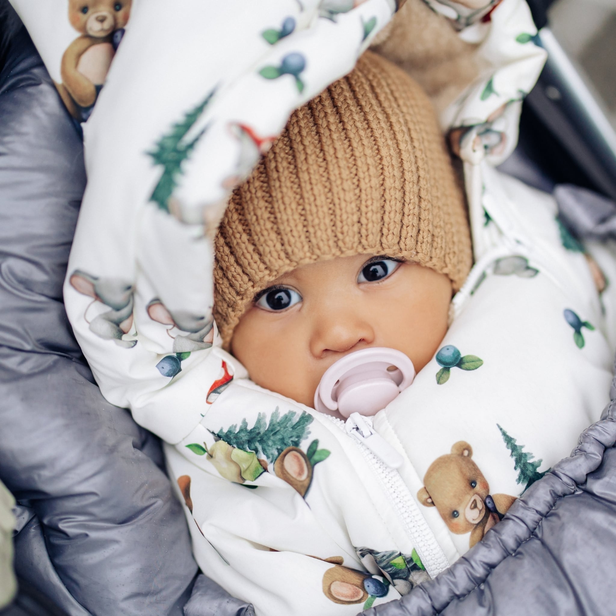 baby buiten koud kleding