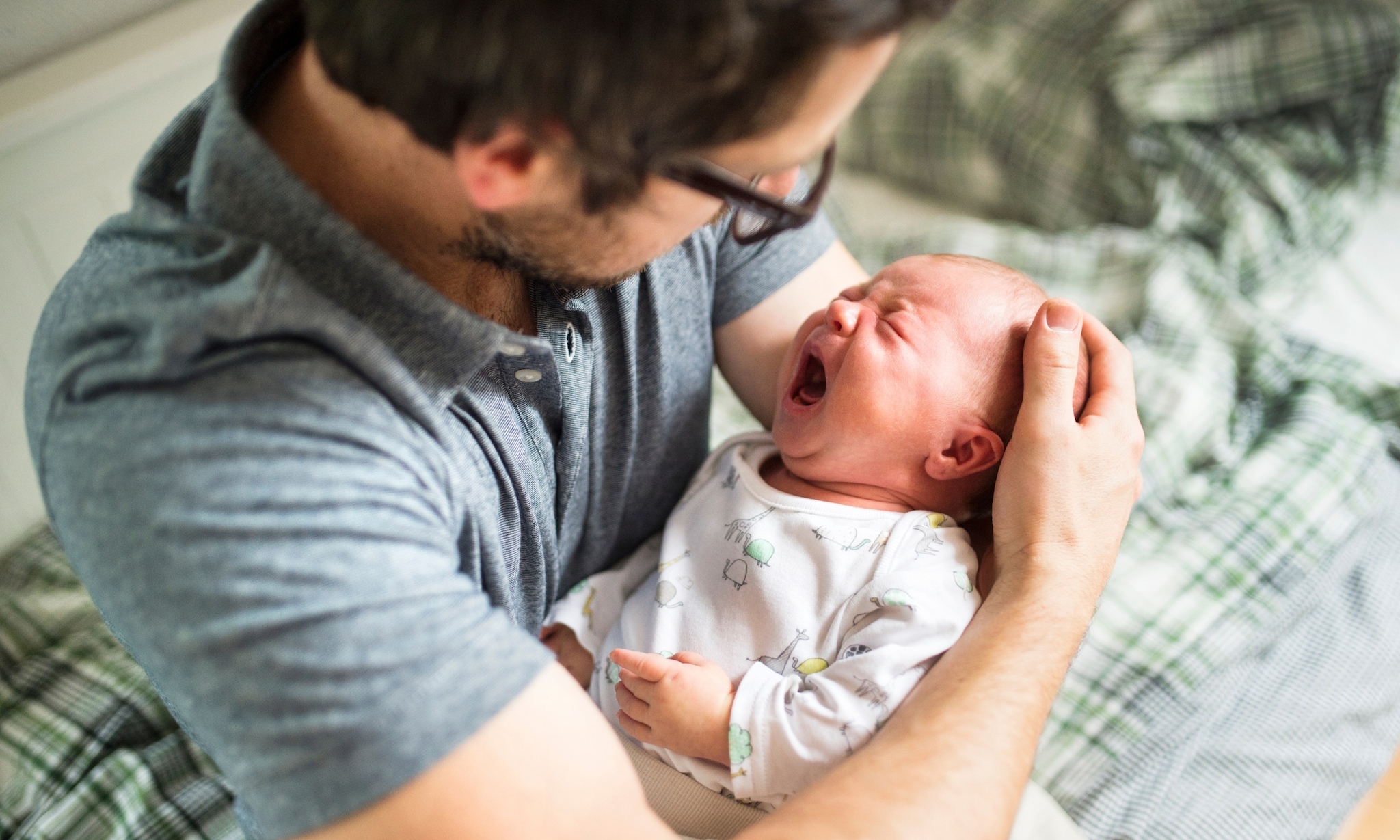 dingen die je denkt als je baby zijn dagelijkse huiluurtje heeft Getty Images