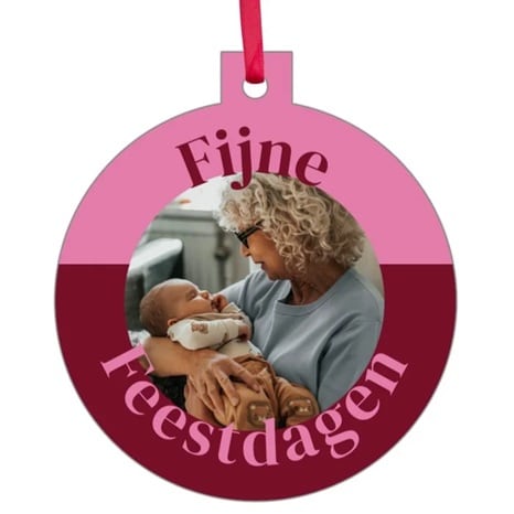gepersonaliseerde kersthanger als cadeau voor opa en oma YourSurprise