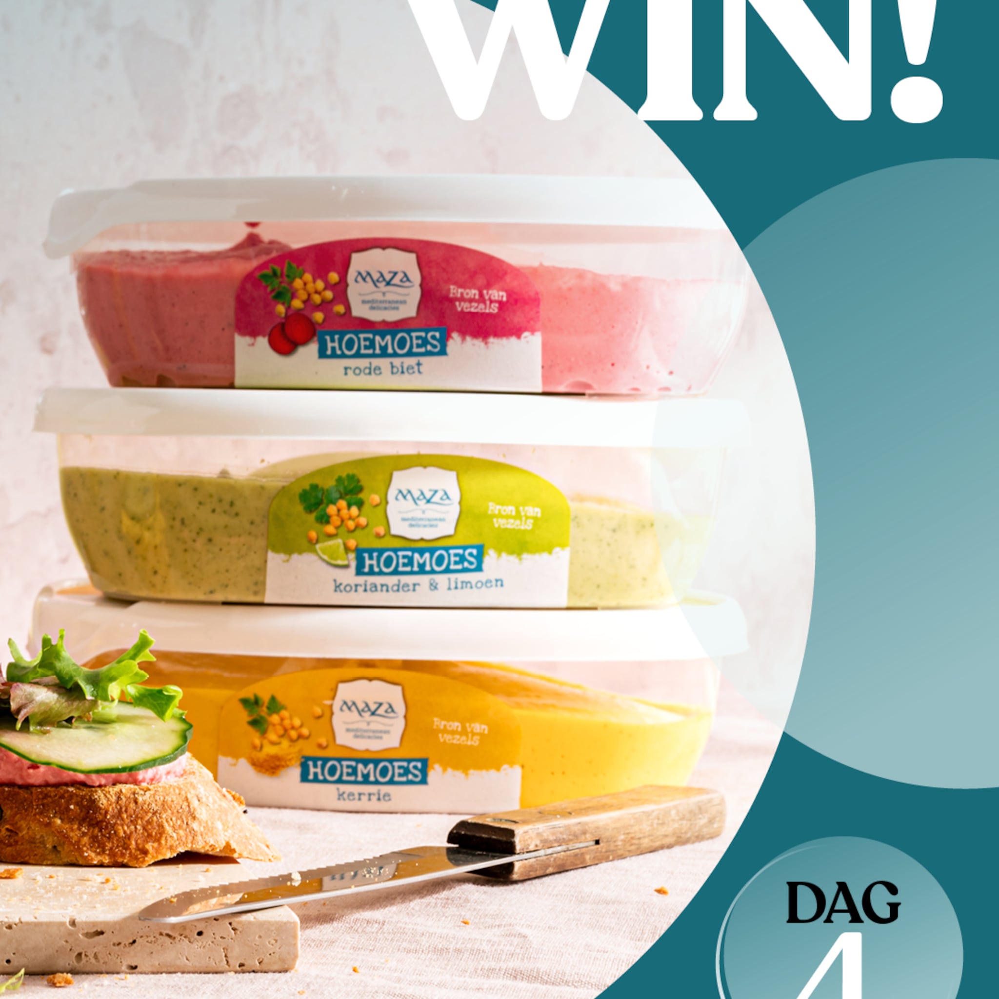 December Prijzenparade - een Maza borrelpakket