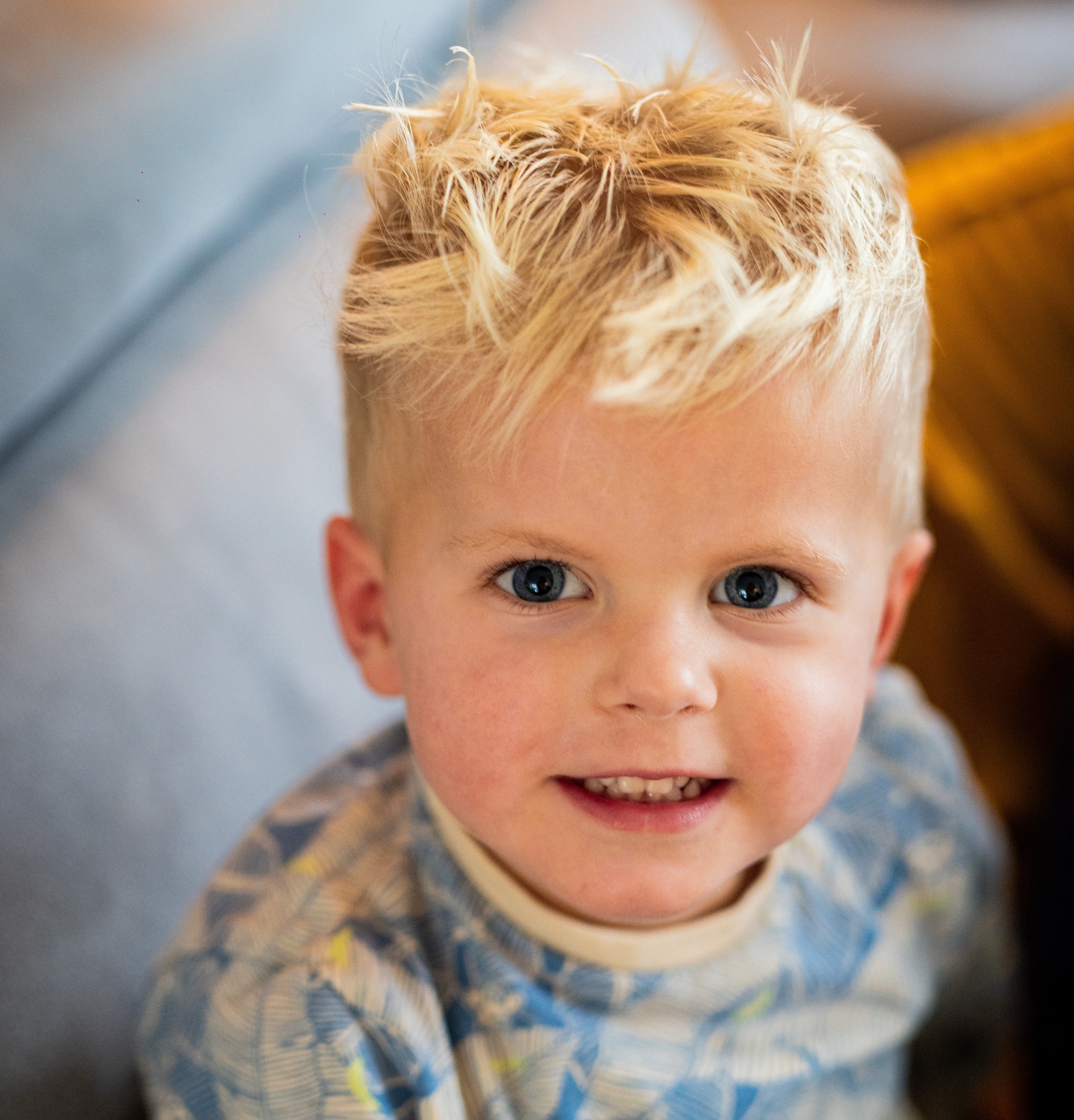 Boaz toen zijn ouders wel wisten dát er iets was, maar nog niet wát. Privé-archief