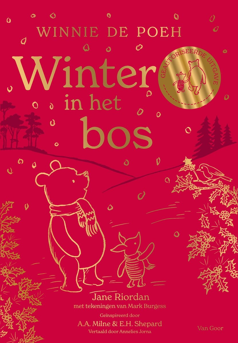 winnie de poeh winter in het bos van Goor