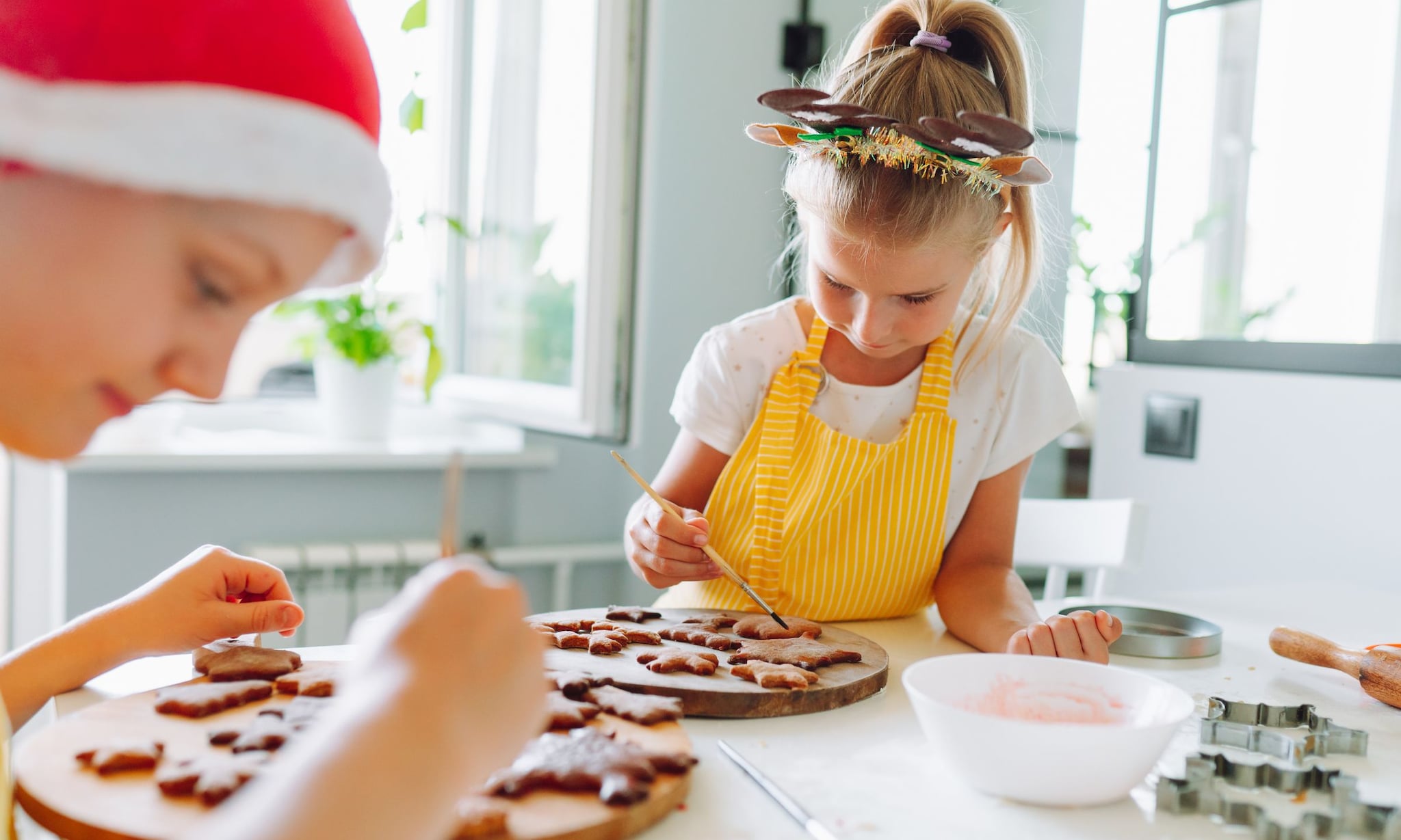 makkelijke kersthapjes maken voor kinderen Getty Images