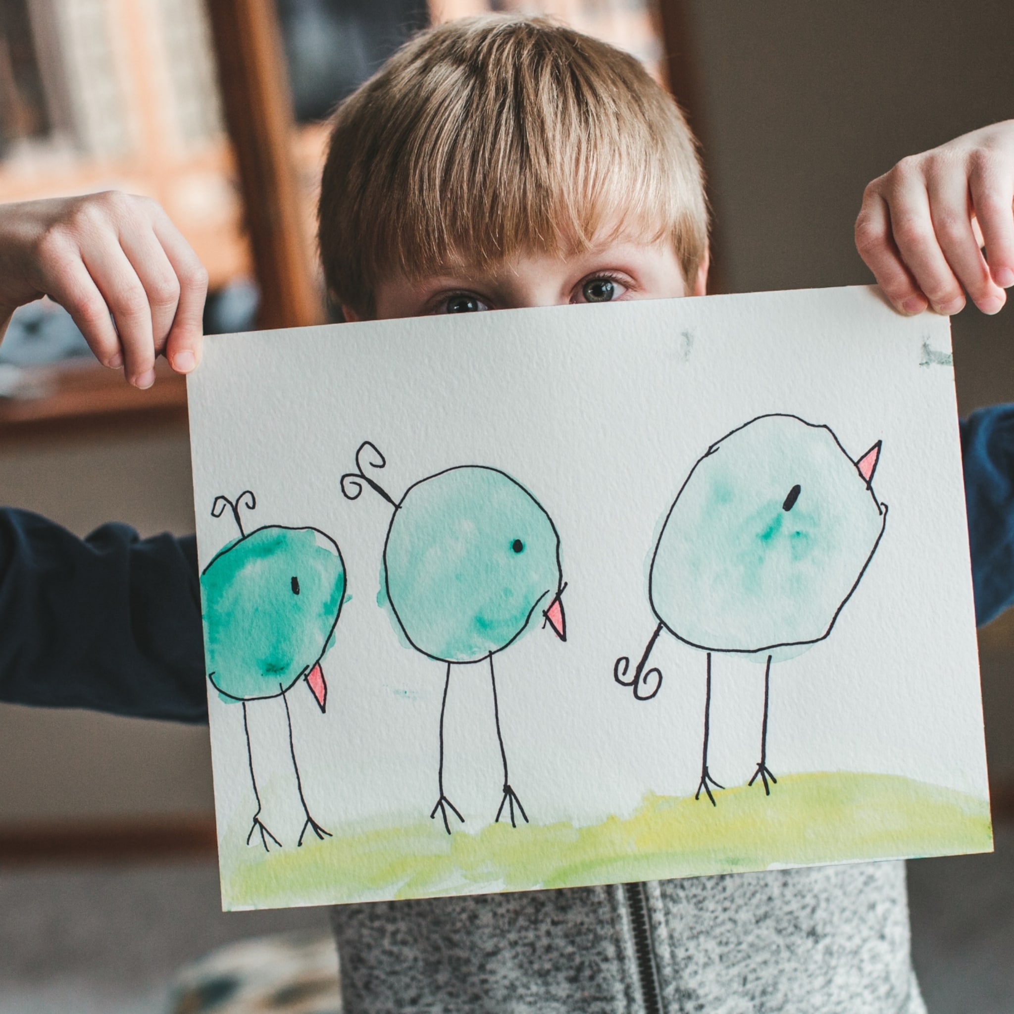 creatieve tips knutsels tekening niet verloren