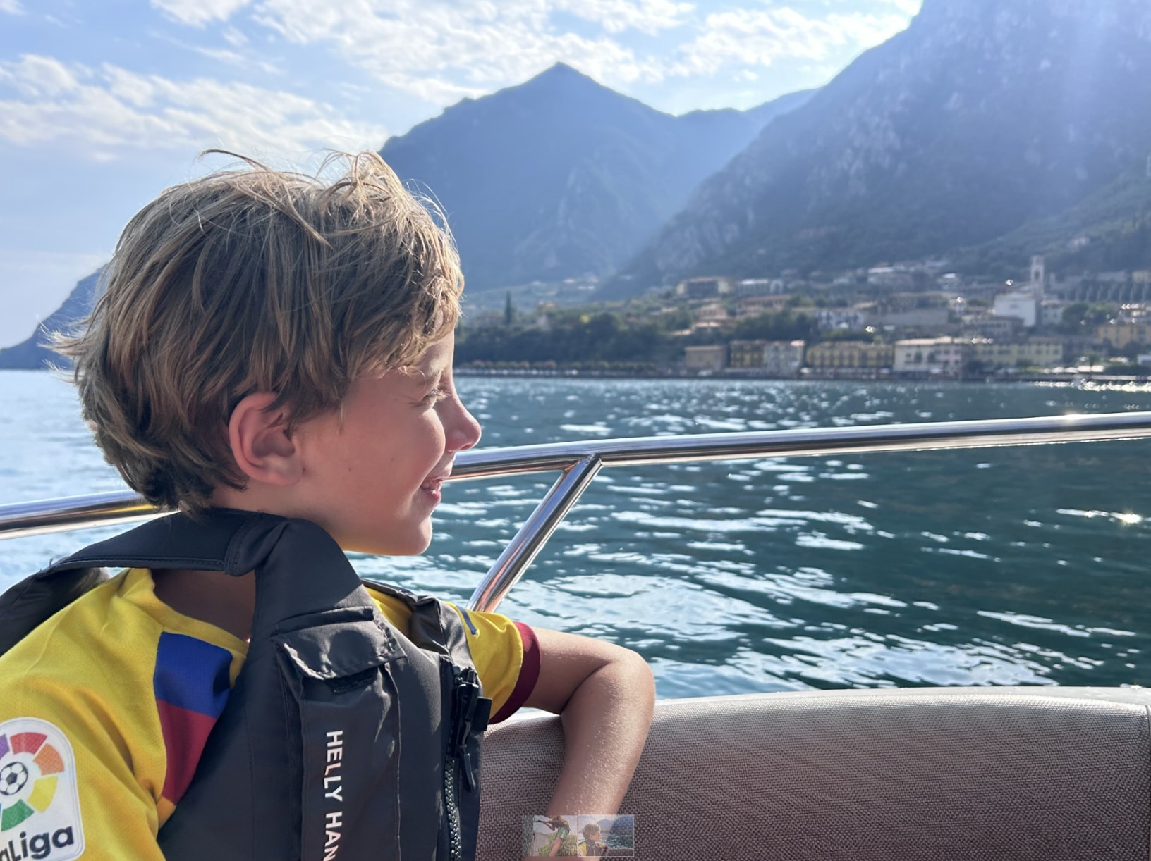 autovakantie aan het gardameer oscar 11 is fan ik mocht aan het stuur op de speedboot