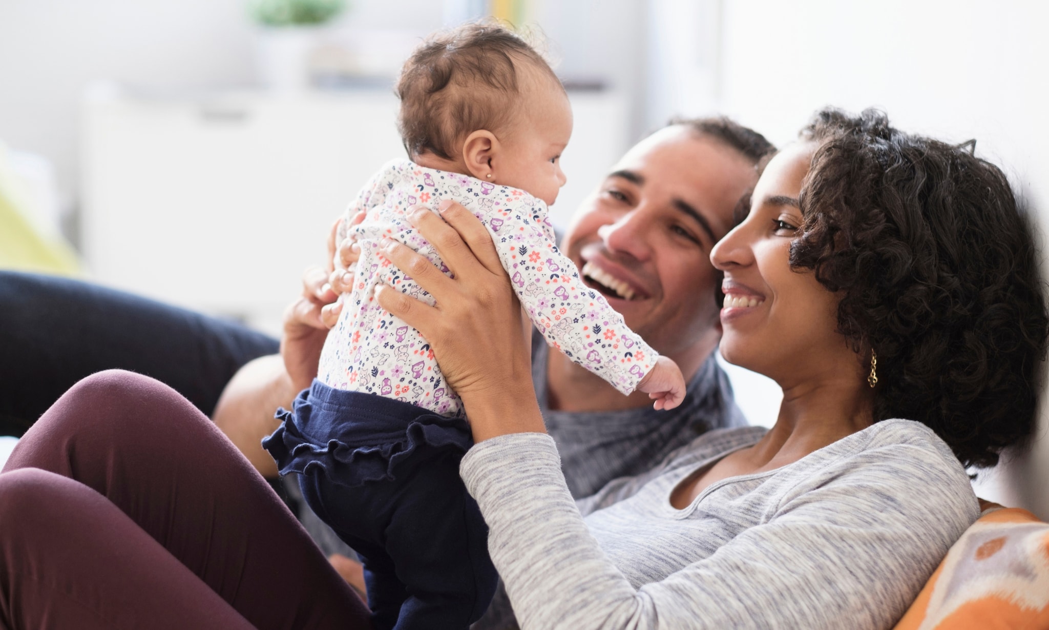 Koppel met baby Getty Images