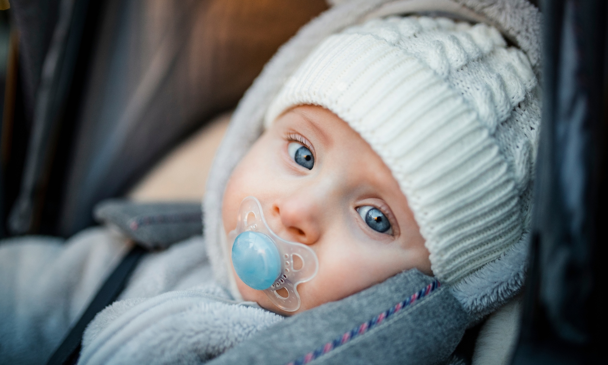 Baby in de winter Getty Images