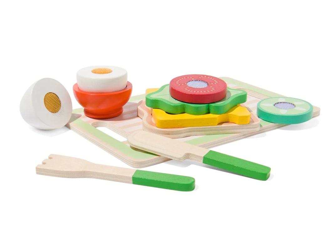 hema houten ontbijtset speelgoed HEMA