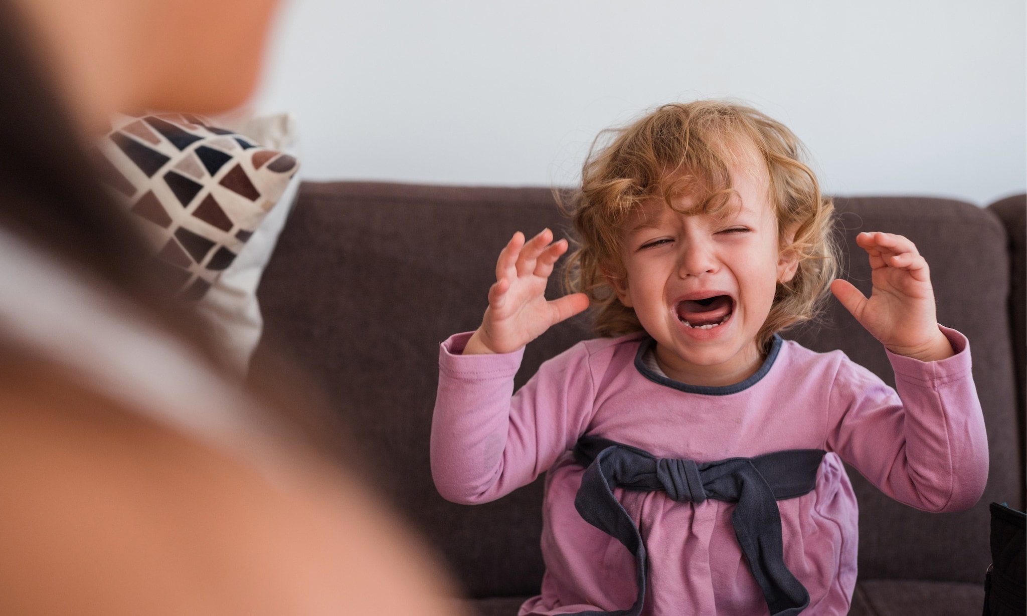 Ouders delen (stiekem best wel grappige) huilpartijen van hun kind Getty Images