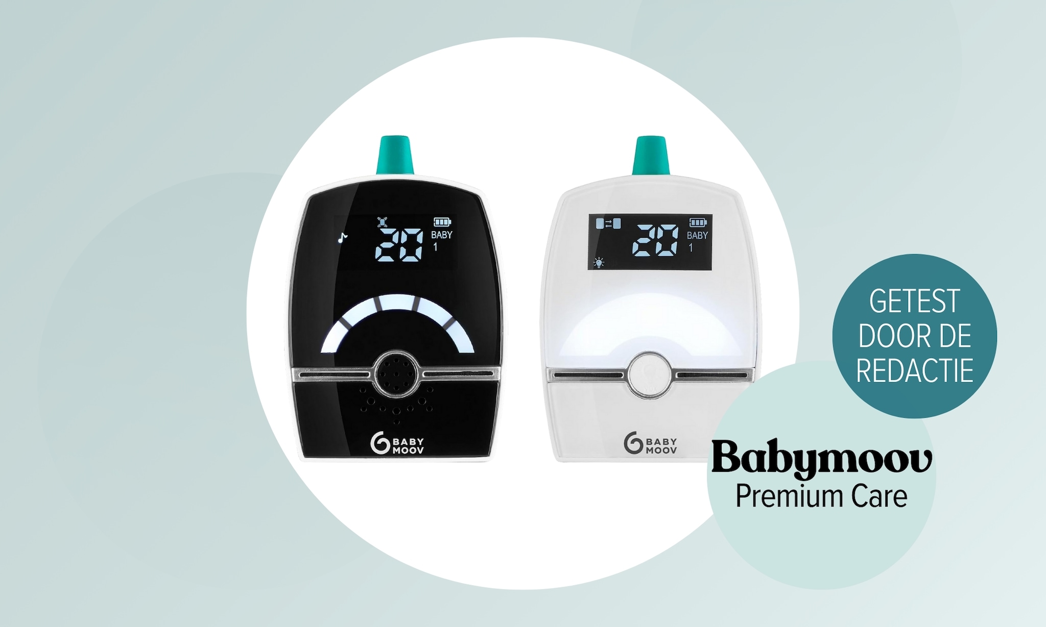 babymoov premium care is een van de babyfoons zonder camera, getest door ouders van nu Babymoov