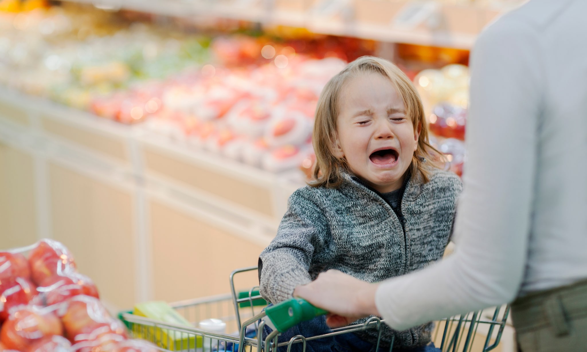Kind in supermarkt Getty Images