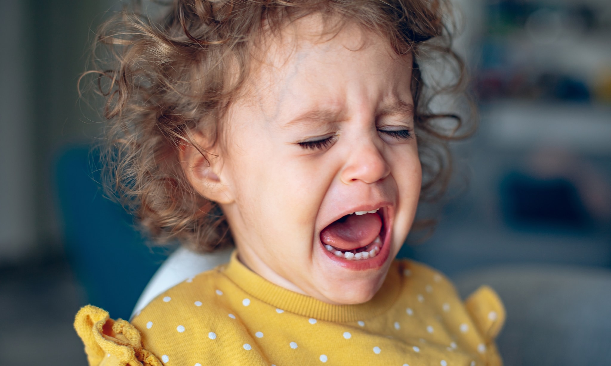 Peuter die schreeuwt Getty Images
