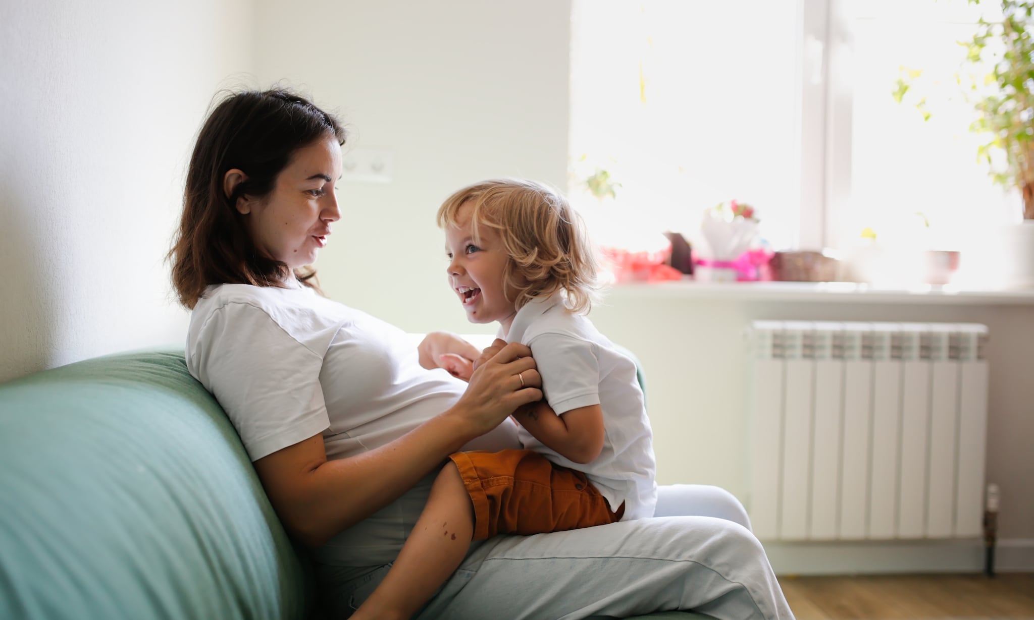 12x peuters over zwanger zijn: 'Een zusje? Stuur maar terug' Getty Images