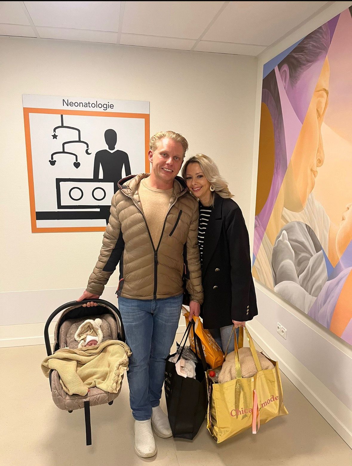 Vivians bevallingsverhaal: naar huis na 2,5 maand in het ziekenhuis.  Privé