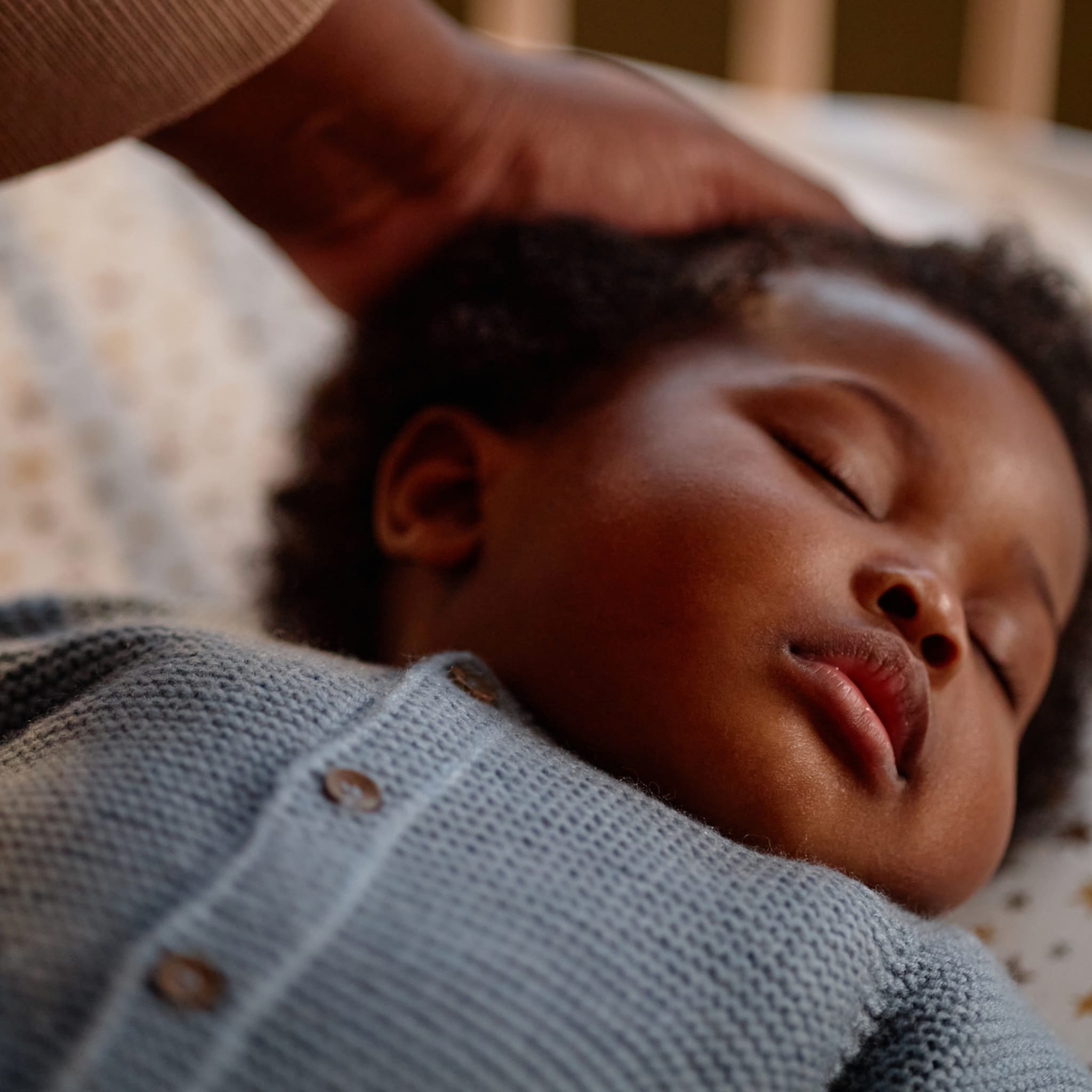 signalen baby koud in bed