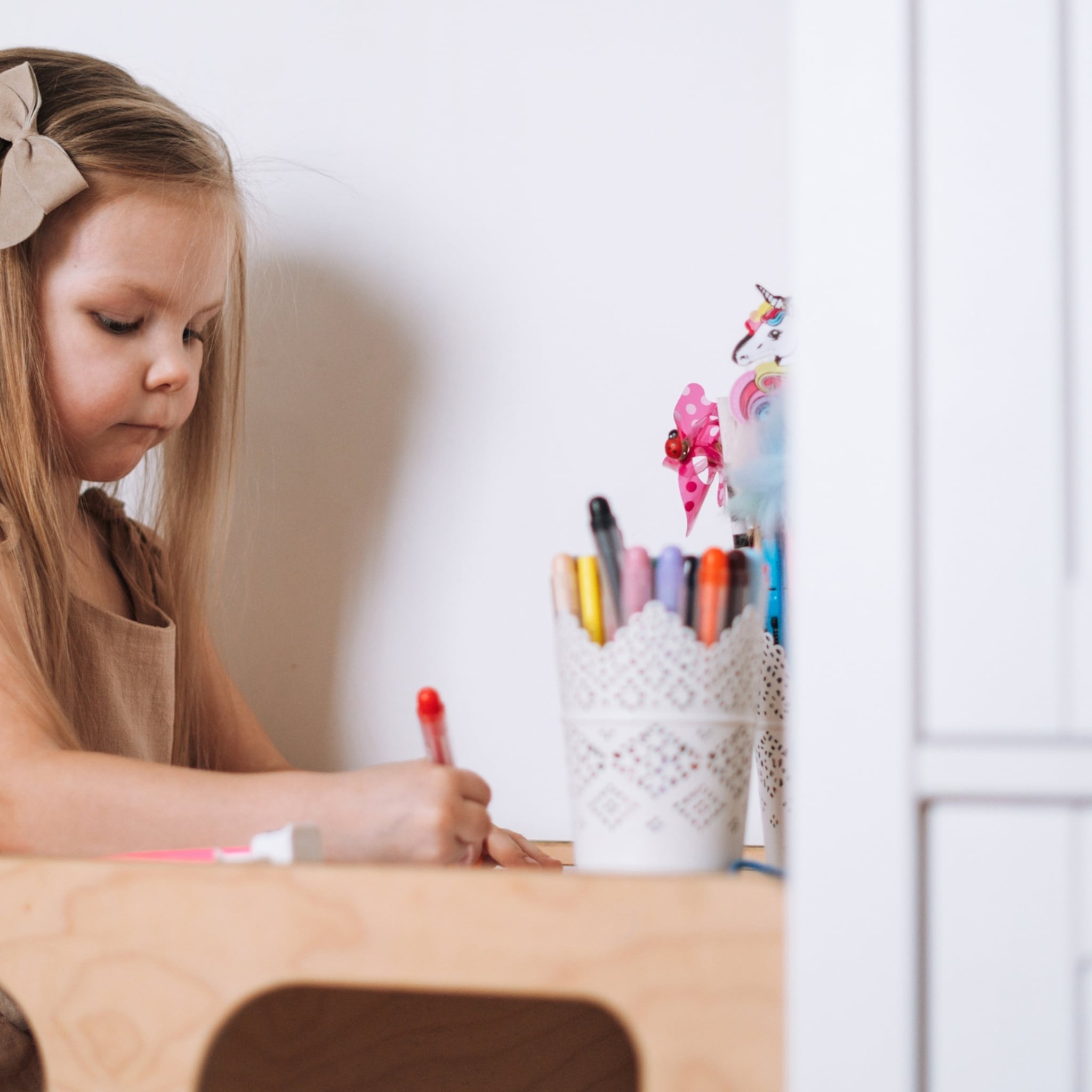 low budget leertoren met tafeltje action