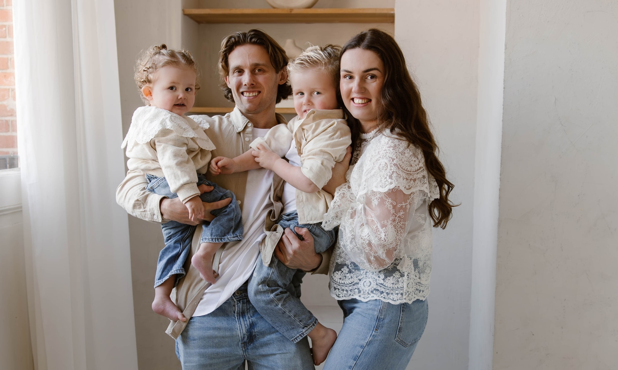 Valery en gezin privébeeld