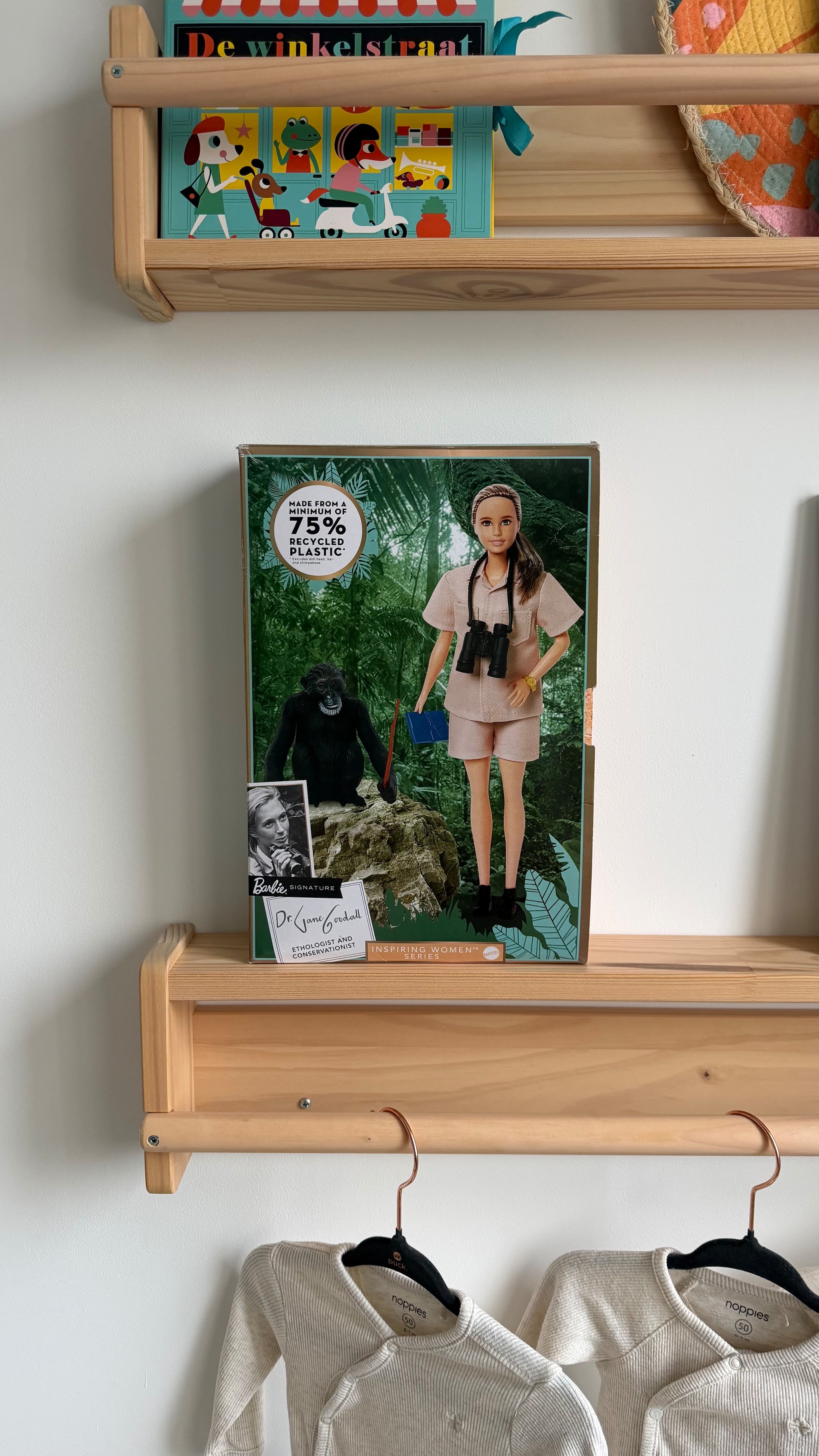 Jane Goodall barbie, collector's item privébeeld