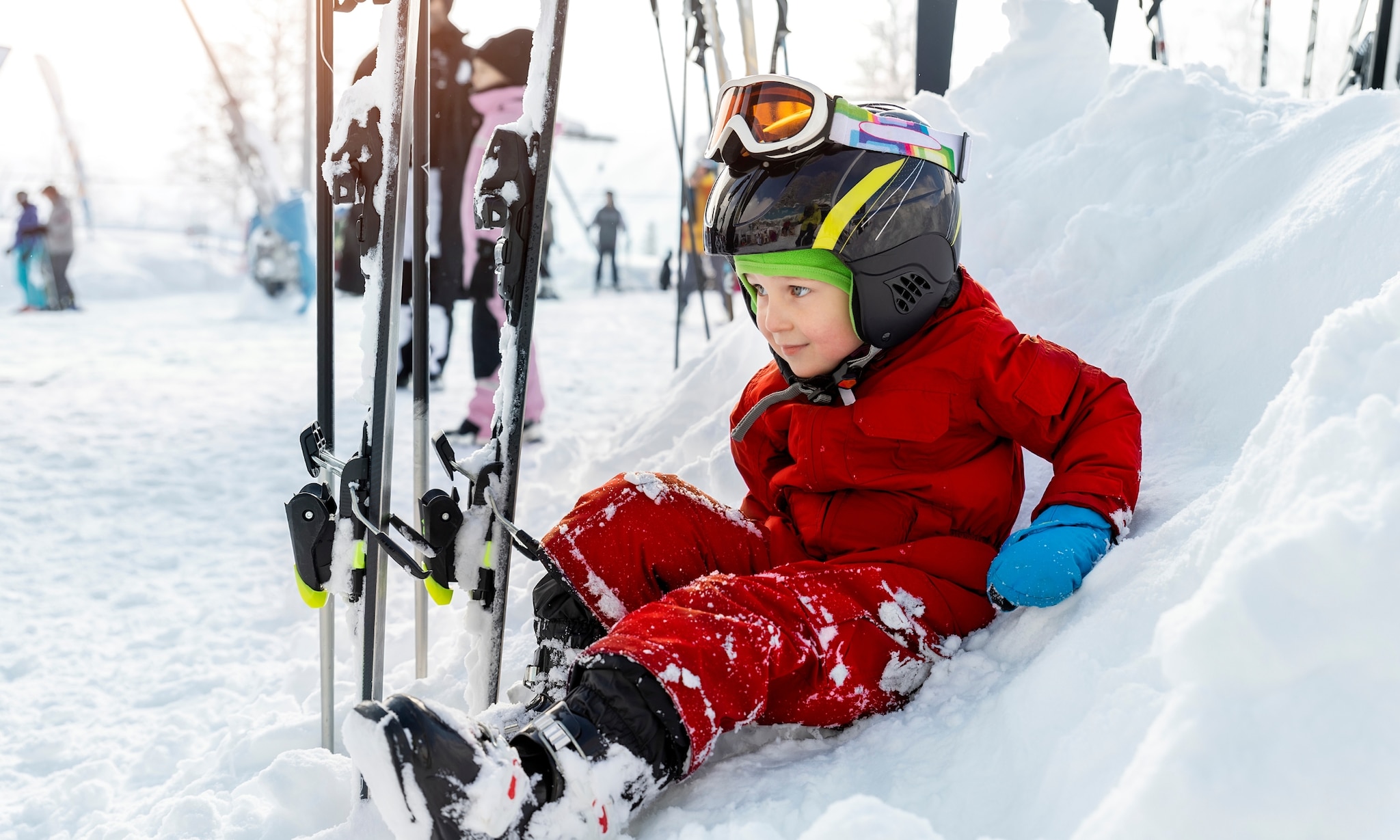 Op wintersport met kinderen: handige tips Getty Images