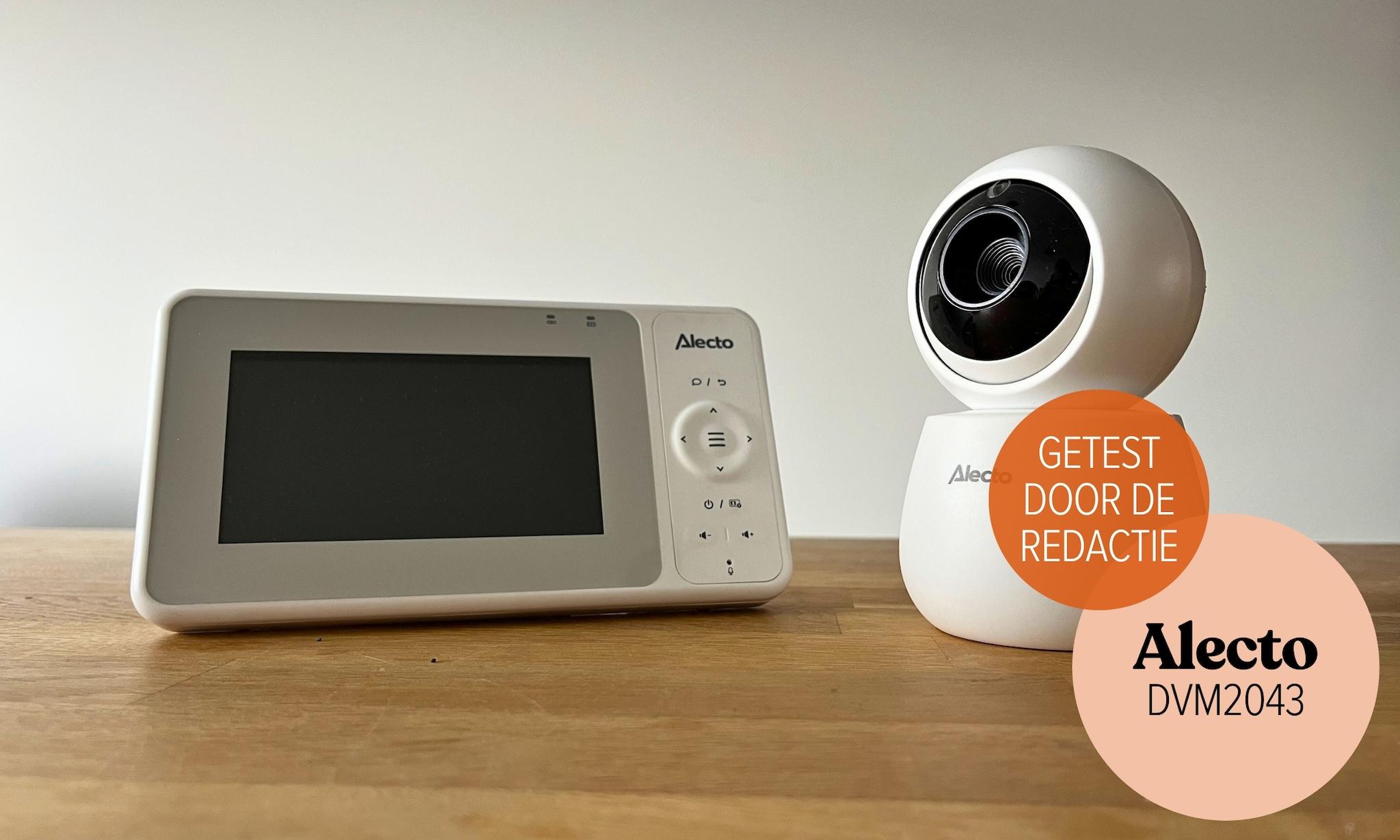 alecto dvm2043 babyfoon met camera, getest door de redactie van ouders van nu Ouders van Nu