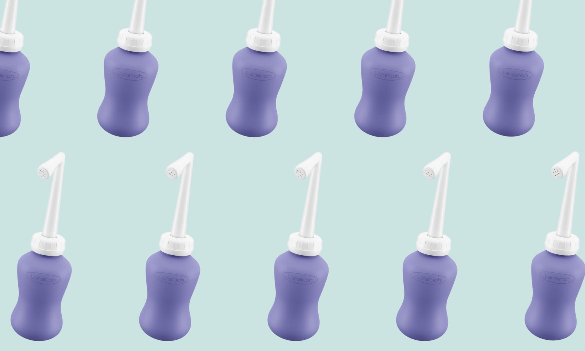 lansinoh peri bottle, dit is hoe zo'n postpartum spoelfles voor na de bevalling werkt Lansinoh