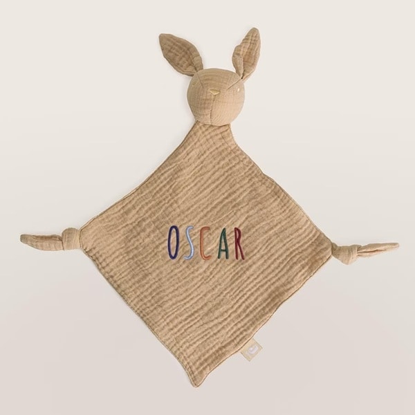 Jollein speendoek geborduurd met naam Jollein/Tadaaz