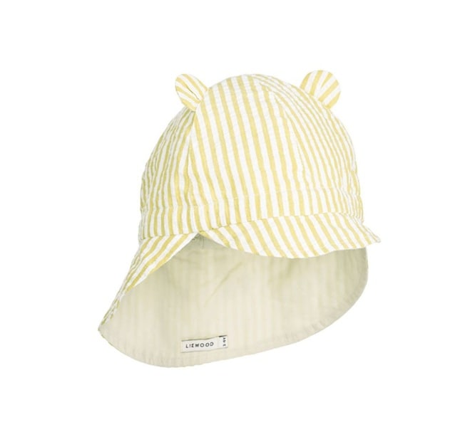 liewood gestreept zonnehoedje met oortjes Liewood