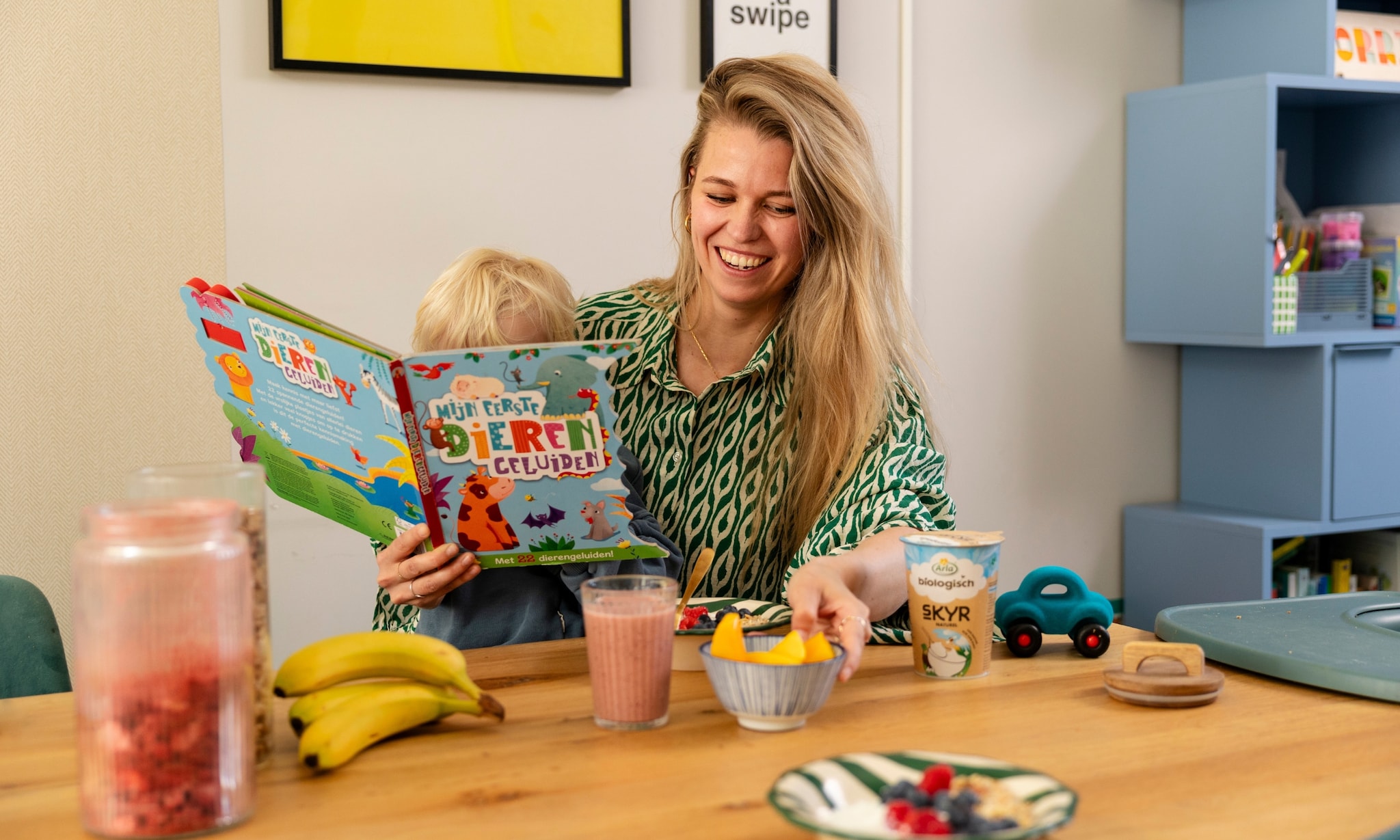 Leonie ter Veld: ‘Ik roerde yoghurt door zijn avondeten. Dan at hij het wel op’