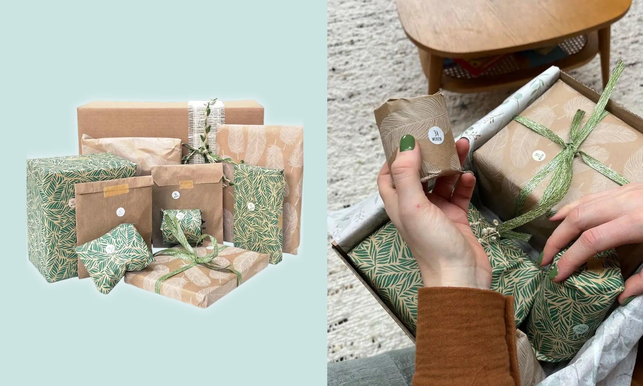 zwangerschapsverlof cadeau aftelkalender