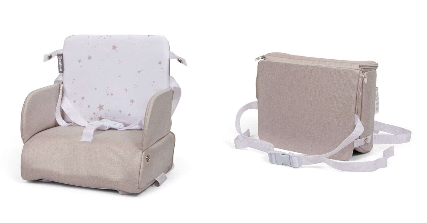 Baninni 2-in-1 stoelverhoger en lunchtas Baninni
