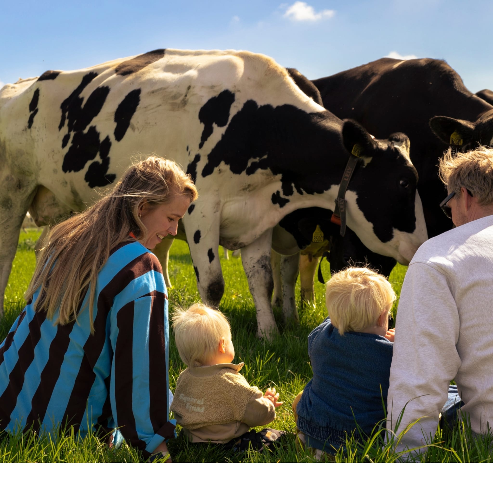leonie ter veld op de boerderij zagen de kinderen waar melk vandaan komt heel leerzaam