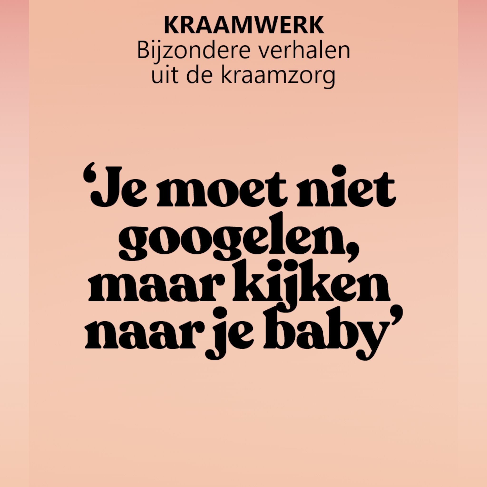 Kraamwerk - googelen