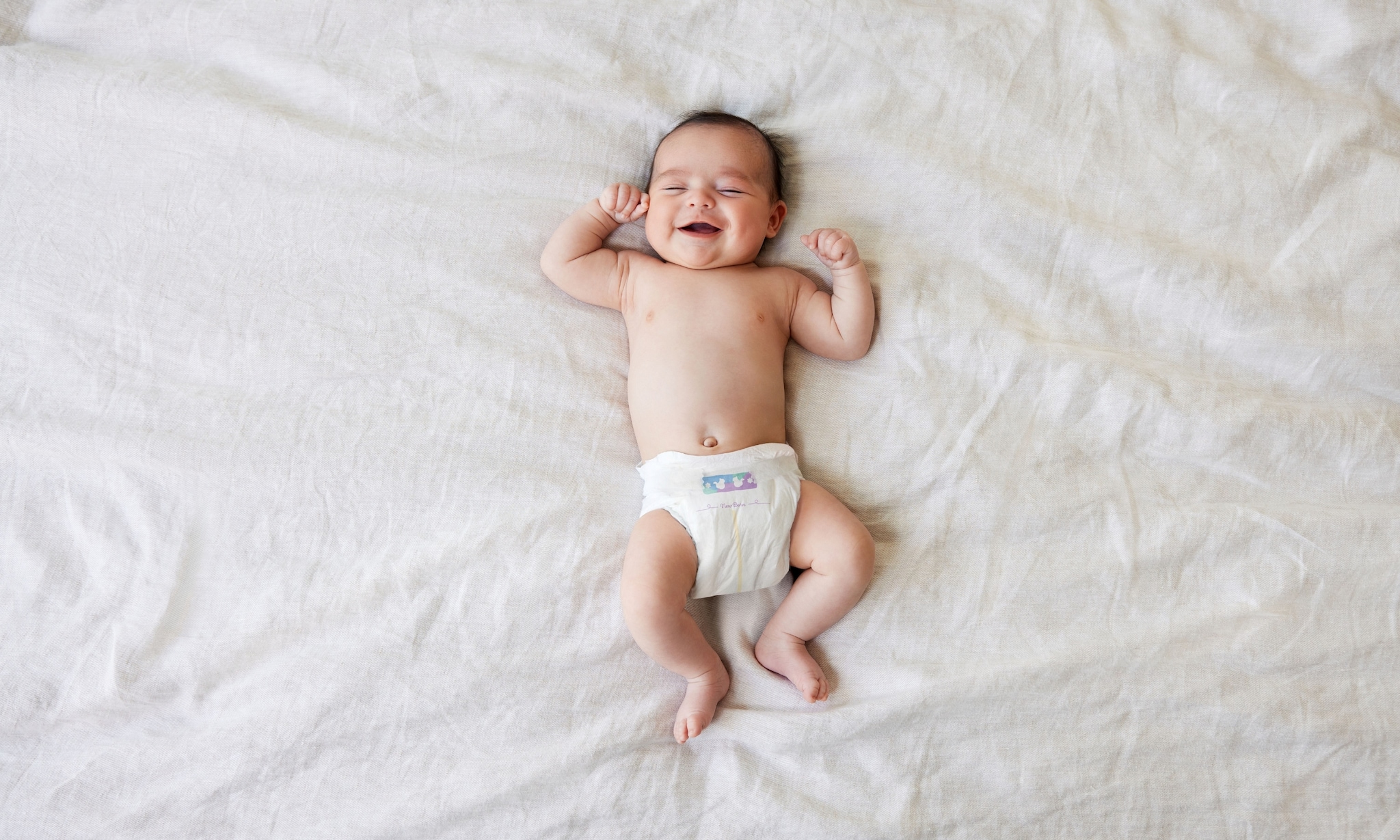 De luiers van Kruidvat zijn zacht voor de babyhuid. Kruidvat