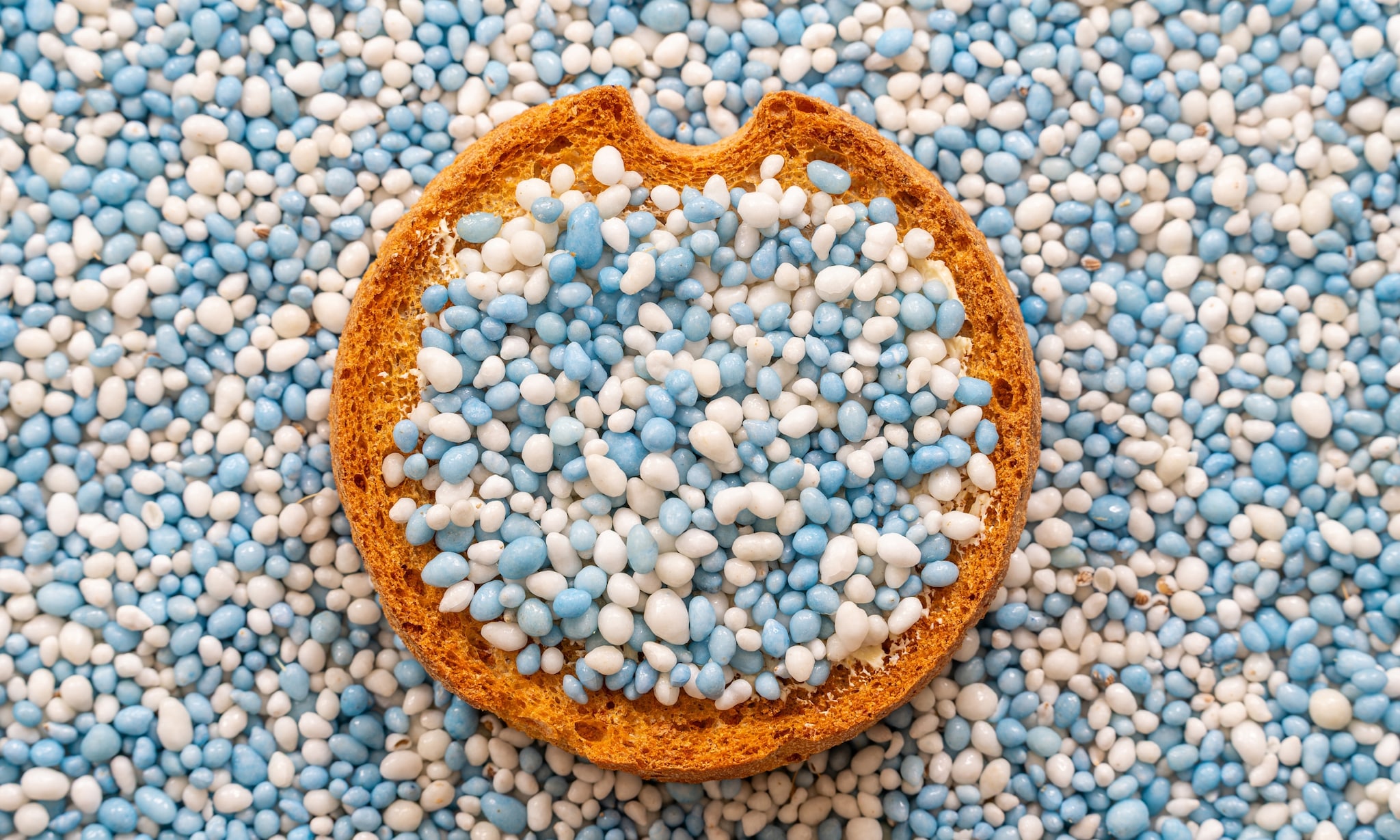 Een beschuit met muisjes is lekker, maar weinig origineel.