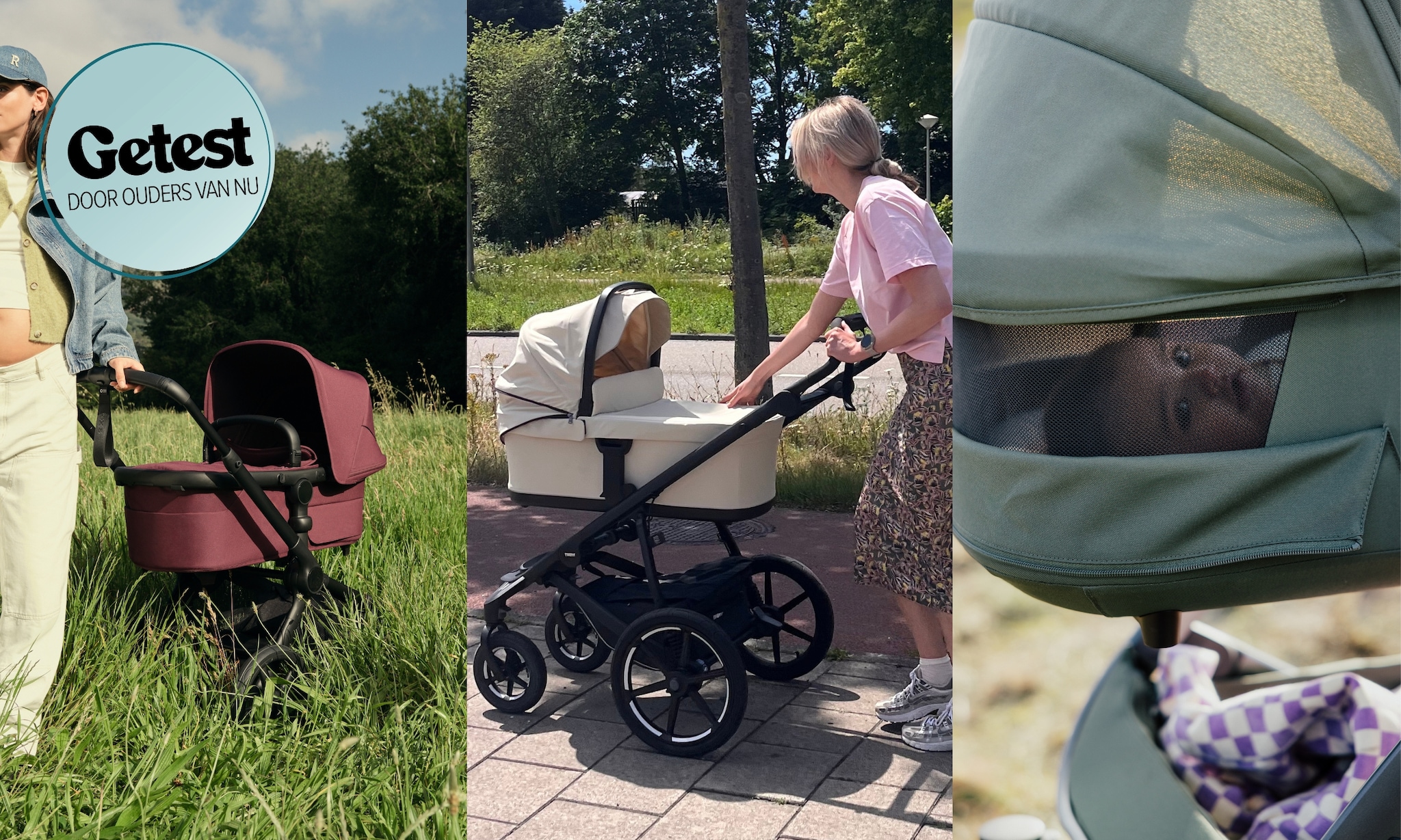 de beste kinderwagens van 2026, getest door de redactie van Ouders van Nu