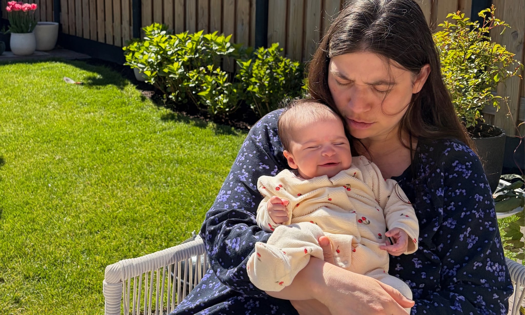 Birsen (40) met baby in de Ouders van Nu-rubriek Had ik maar