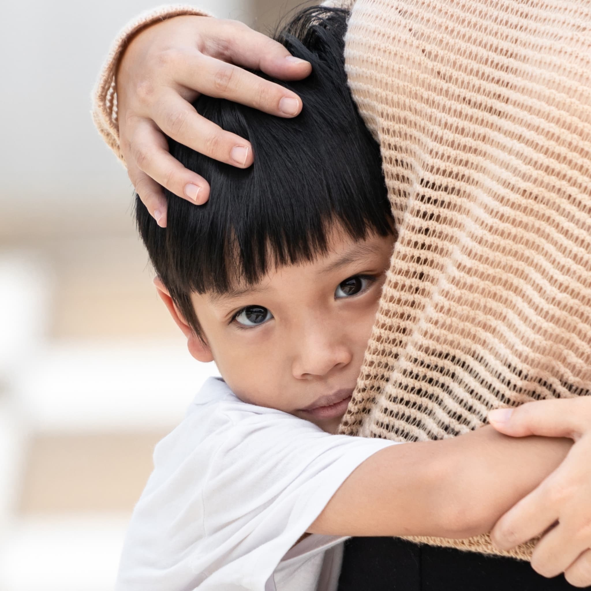 moeder bedenkt lieve oplossing voor eerste schooldag kind