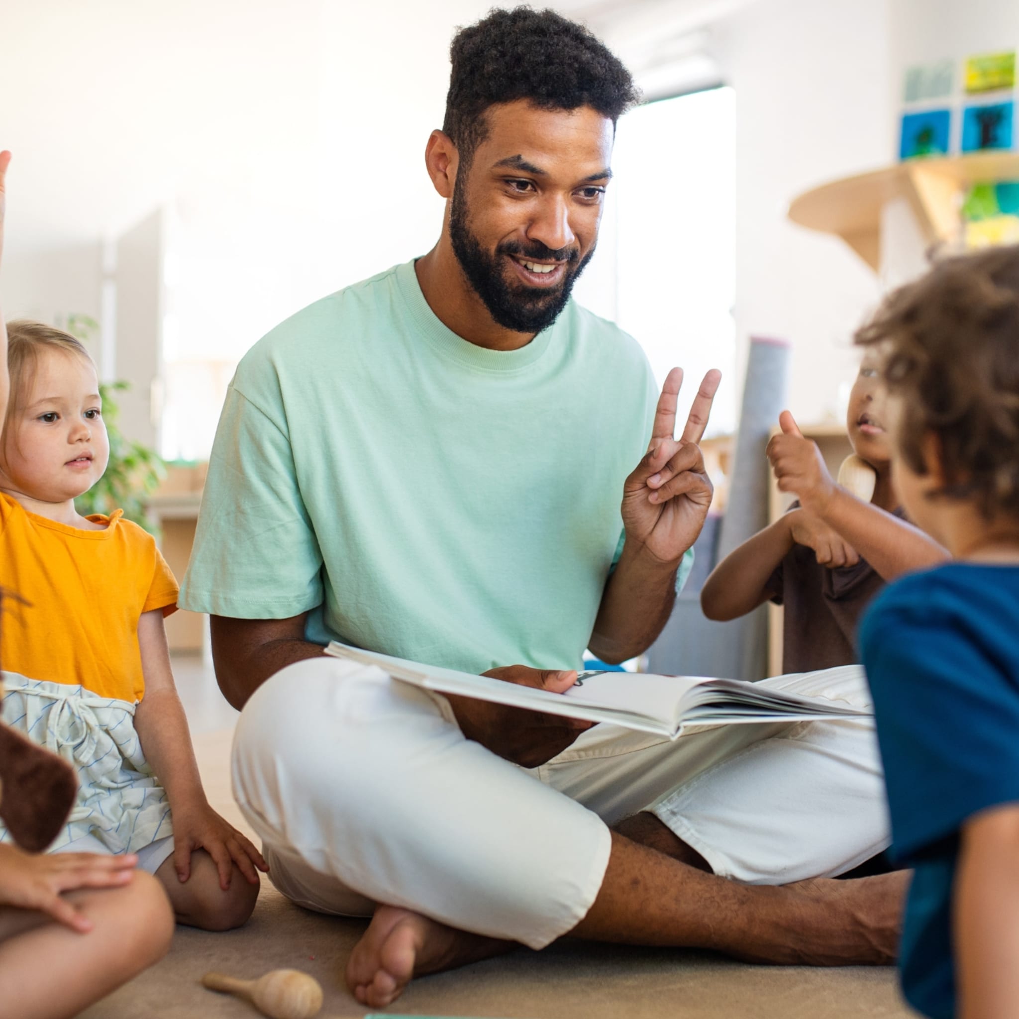 minder druk en depressie door kinderopvang