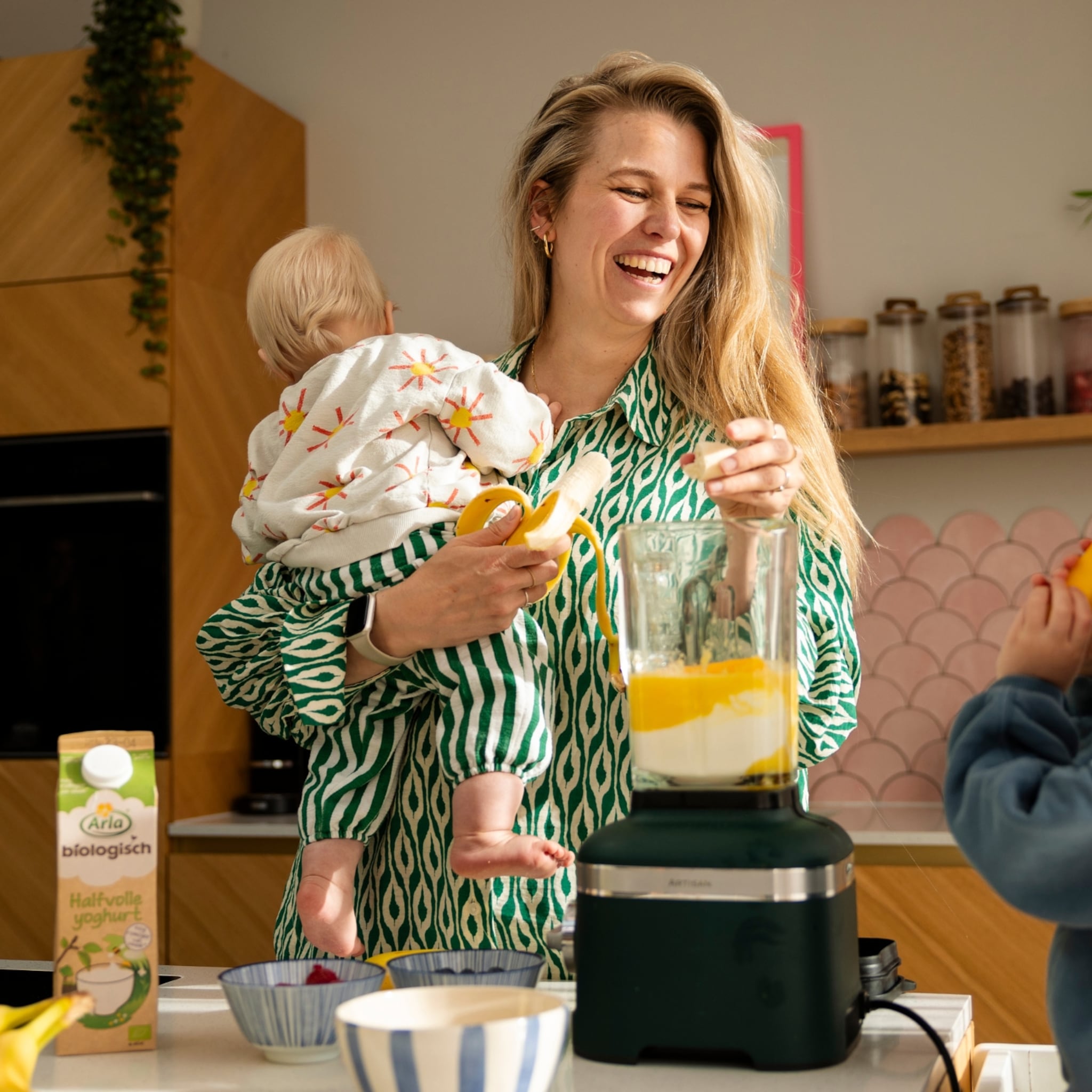 leonie ter veld over zoon senna 14 maanden meestal zit hij van kop tot teen onder het eten