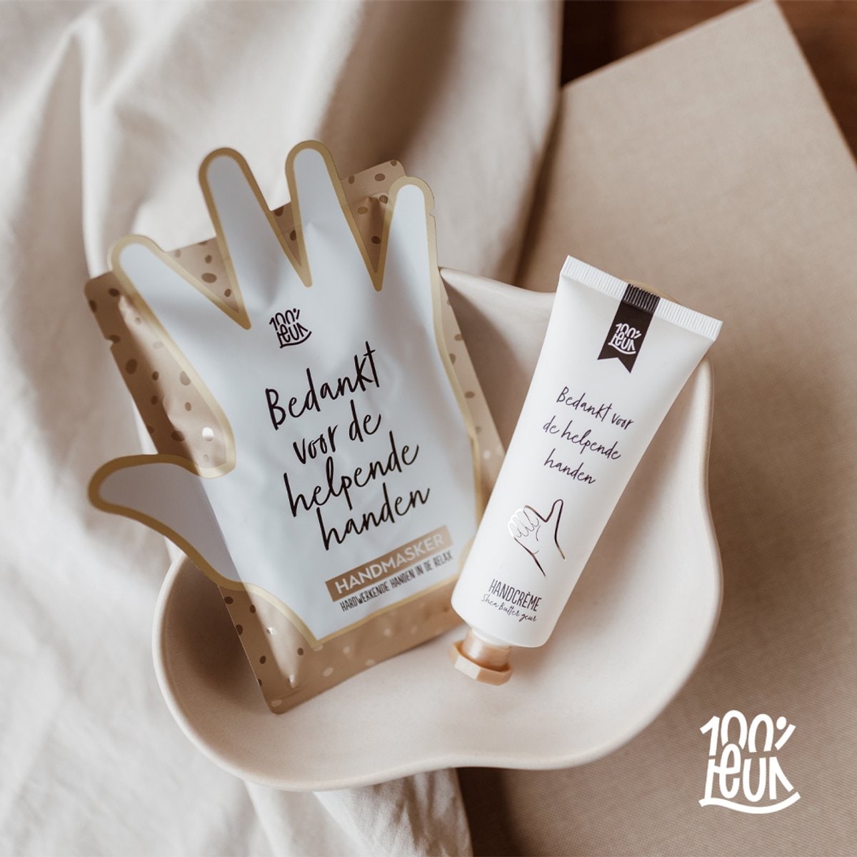 100%LEUK handcreme 100%LEUK
