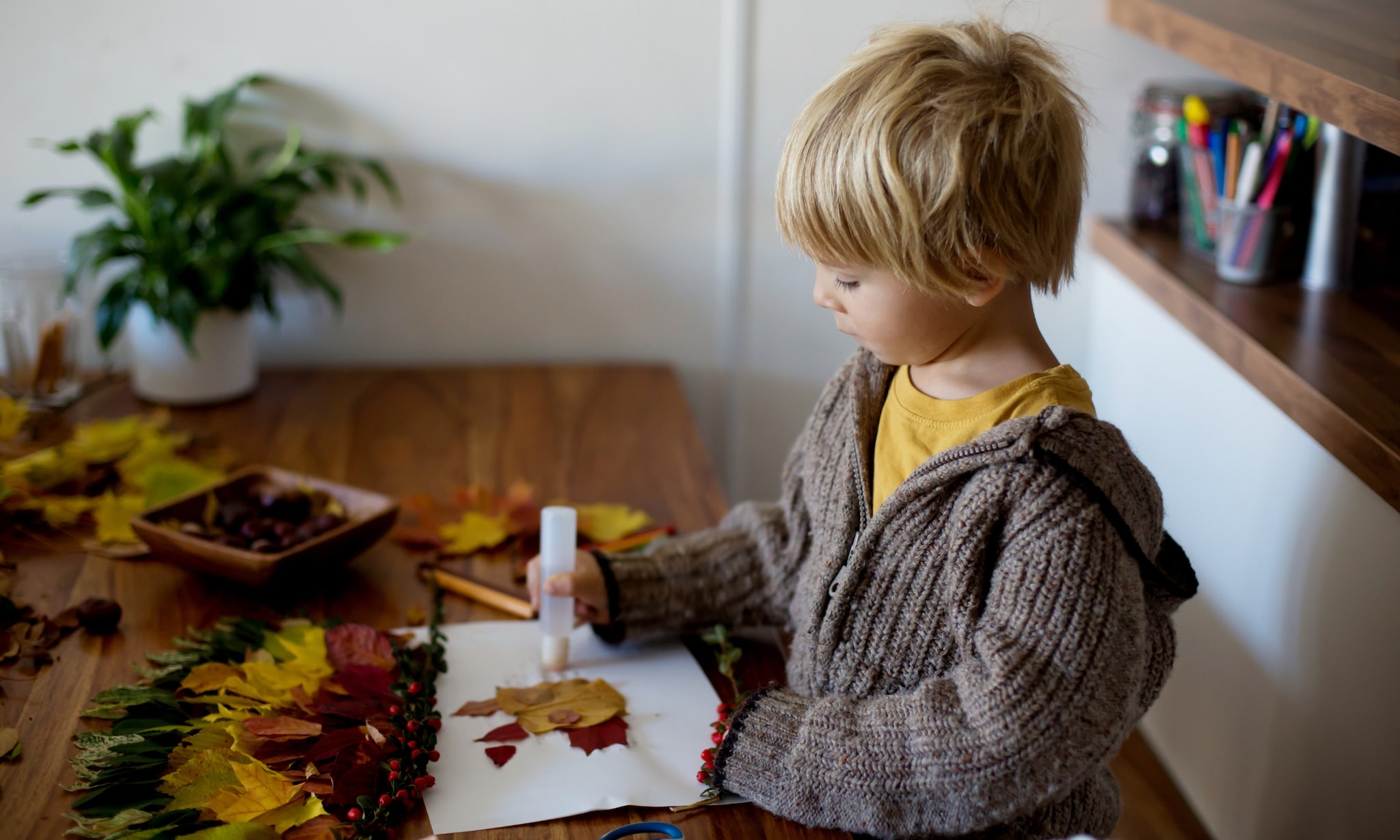 De herfst is het perfecte seizoen voor mooie knutsels.