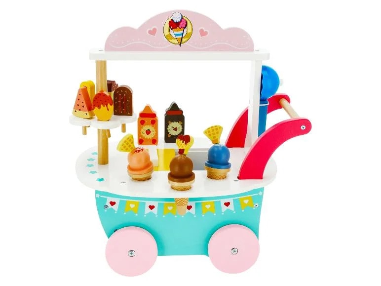 Houten IJswagen Lidl Lidl